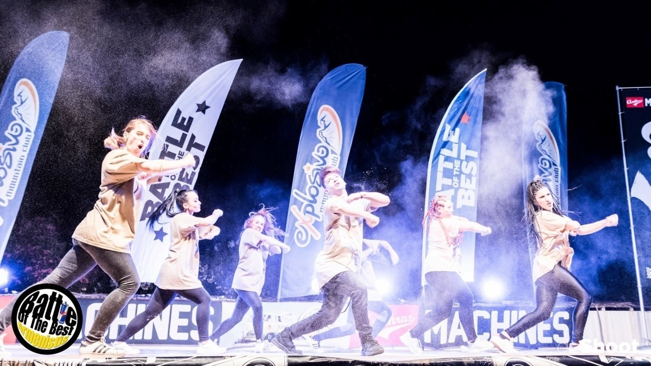 street dancers halkidiki